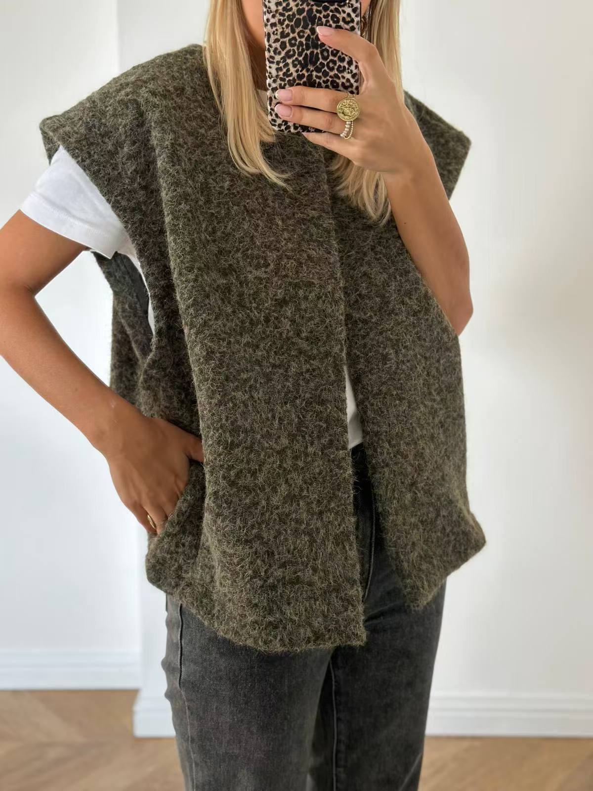 Dames Wollen Vest – Stijlvol en Warm