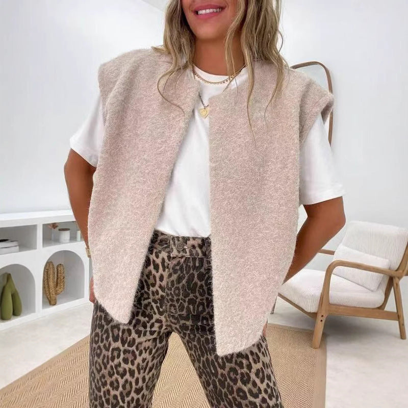 Dames Wollen Vest – Stijlvol en Warm